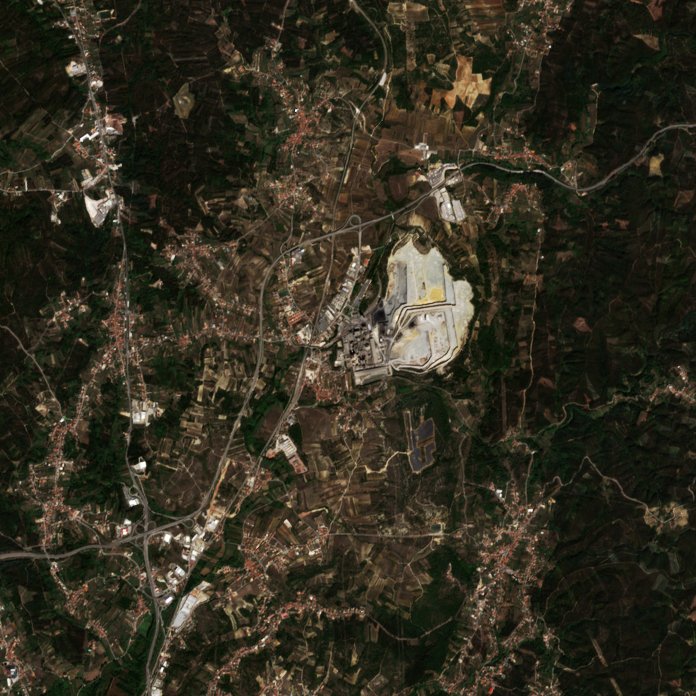 The area before the fire, September 10, 2026