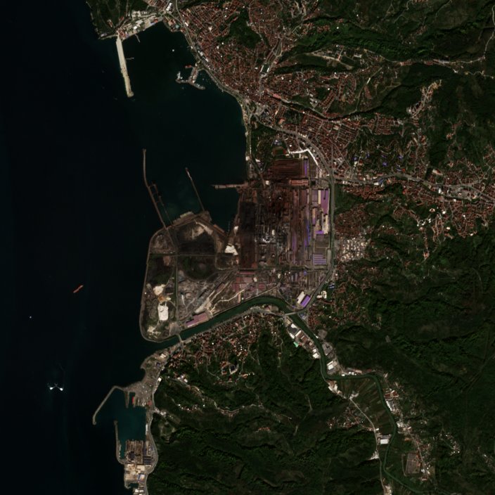 The area after the fire, October 10, 2026
