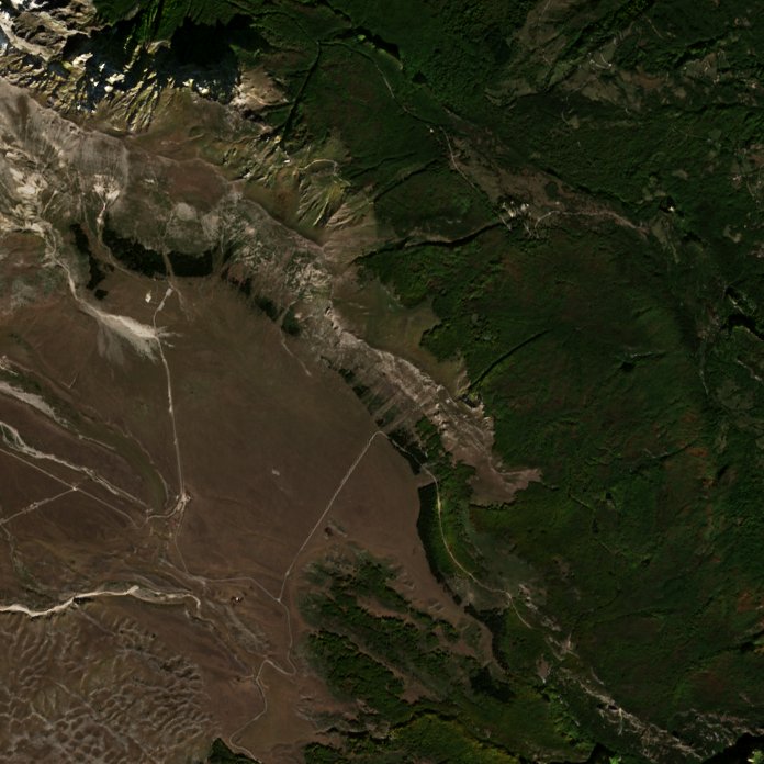The area after the fire, October 13, 2026