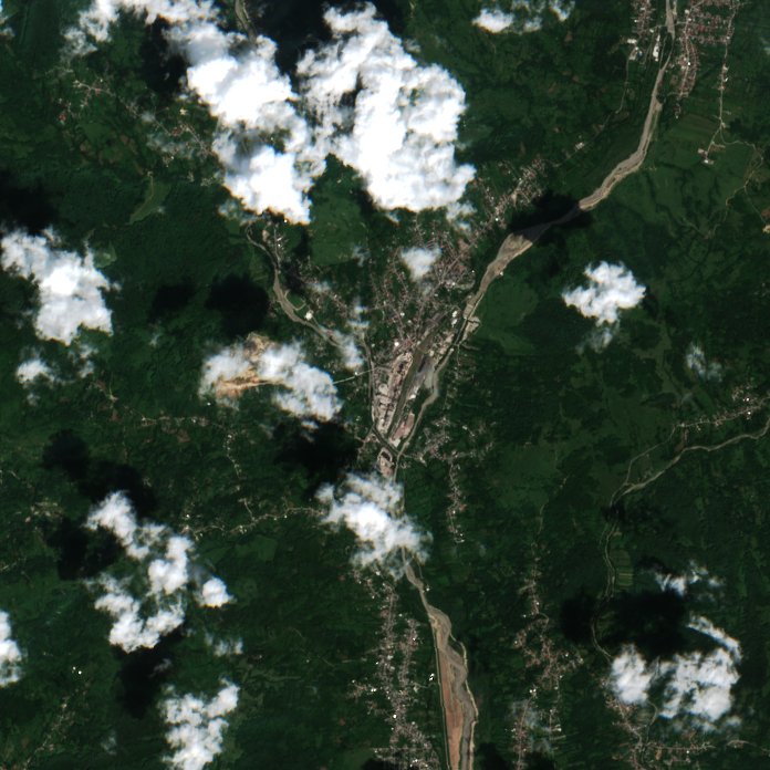 Sentinel-2 images
