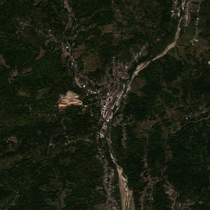 The area after the fire, October 4, 2026