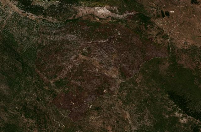 Satellite view near Gacko