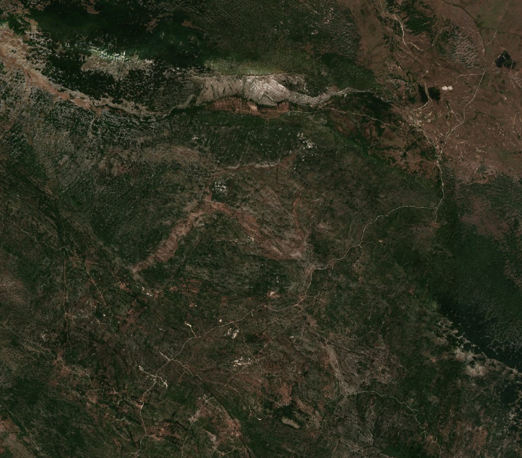 The area before the fire, August 21, 2026