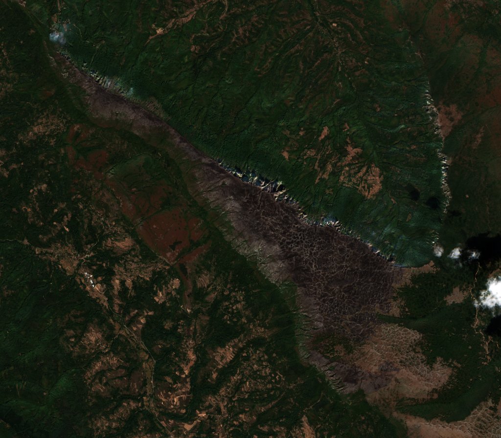 The area after the fire, September 17, 2026