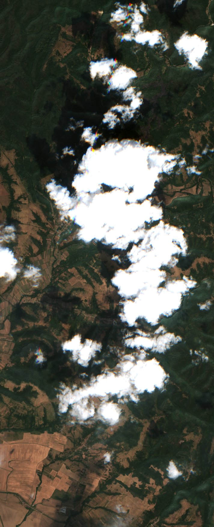 The area after the fire, August 25, 2026