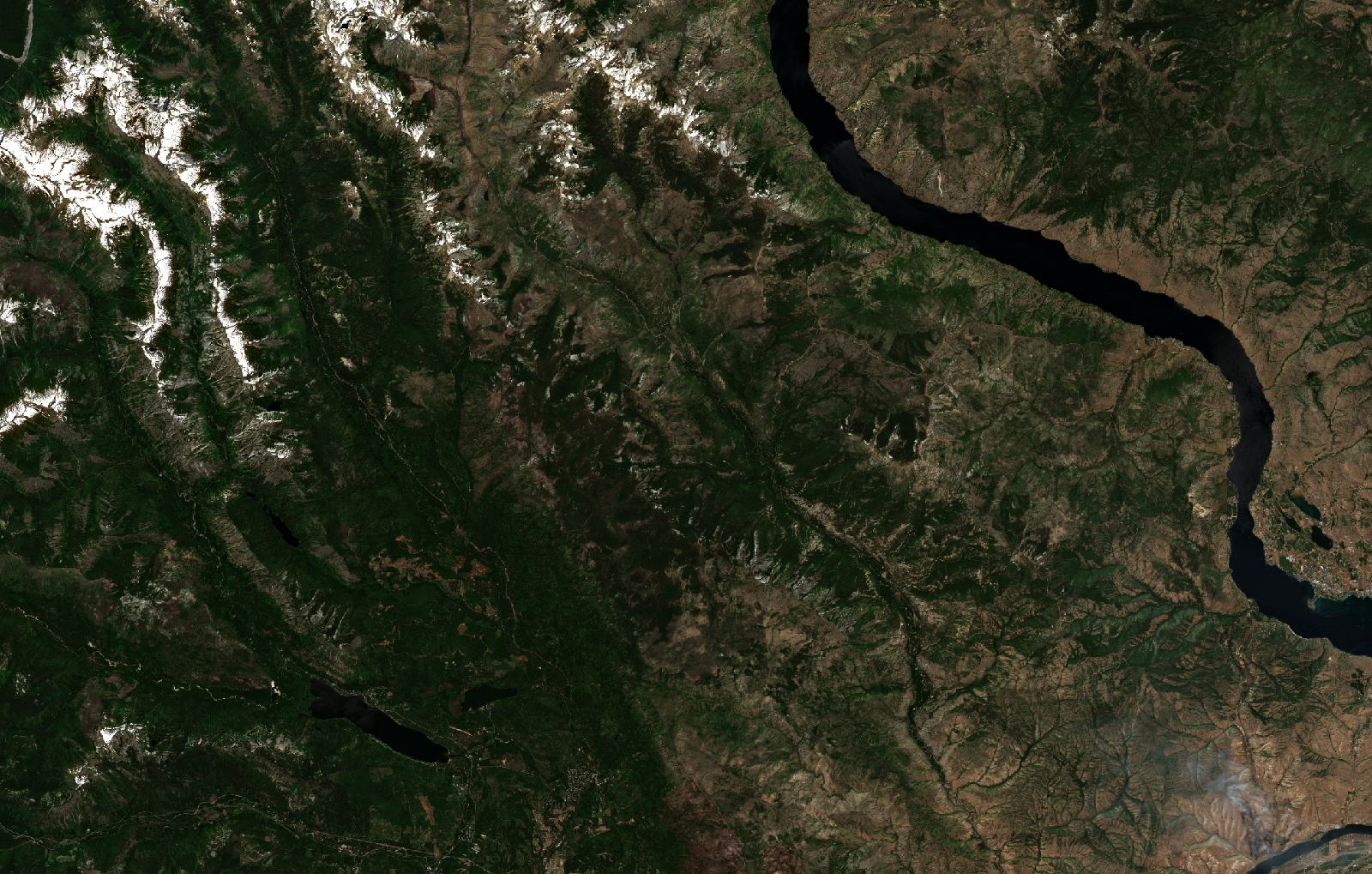 The area before the fire, July 5, 2026