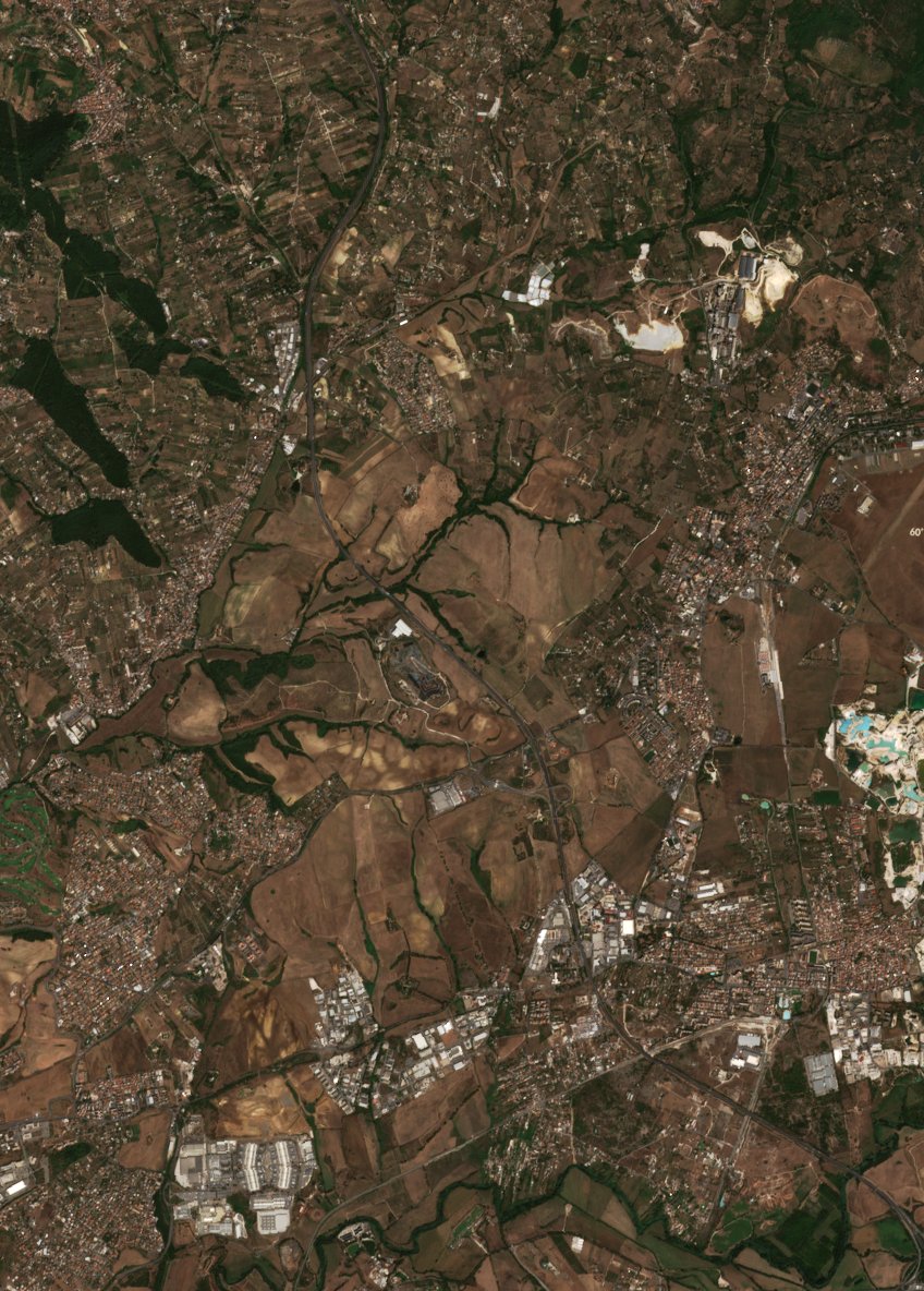 The area before the fire, August 24, 2026