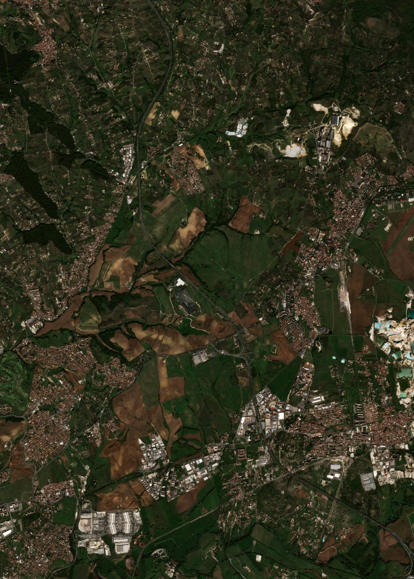 The area after the fire, October 13, 2026