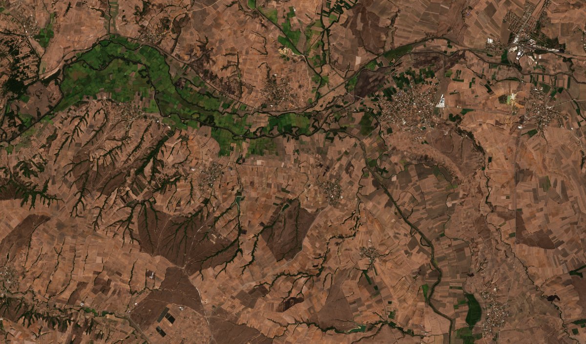 The area after the fire, October 5, 2026
