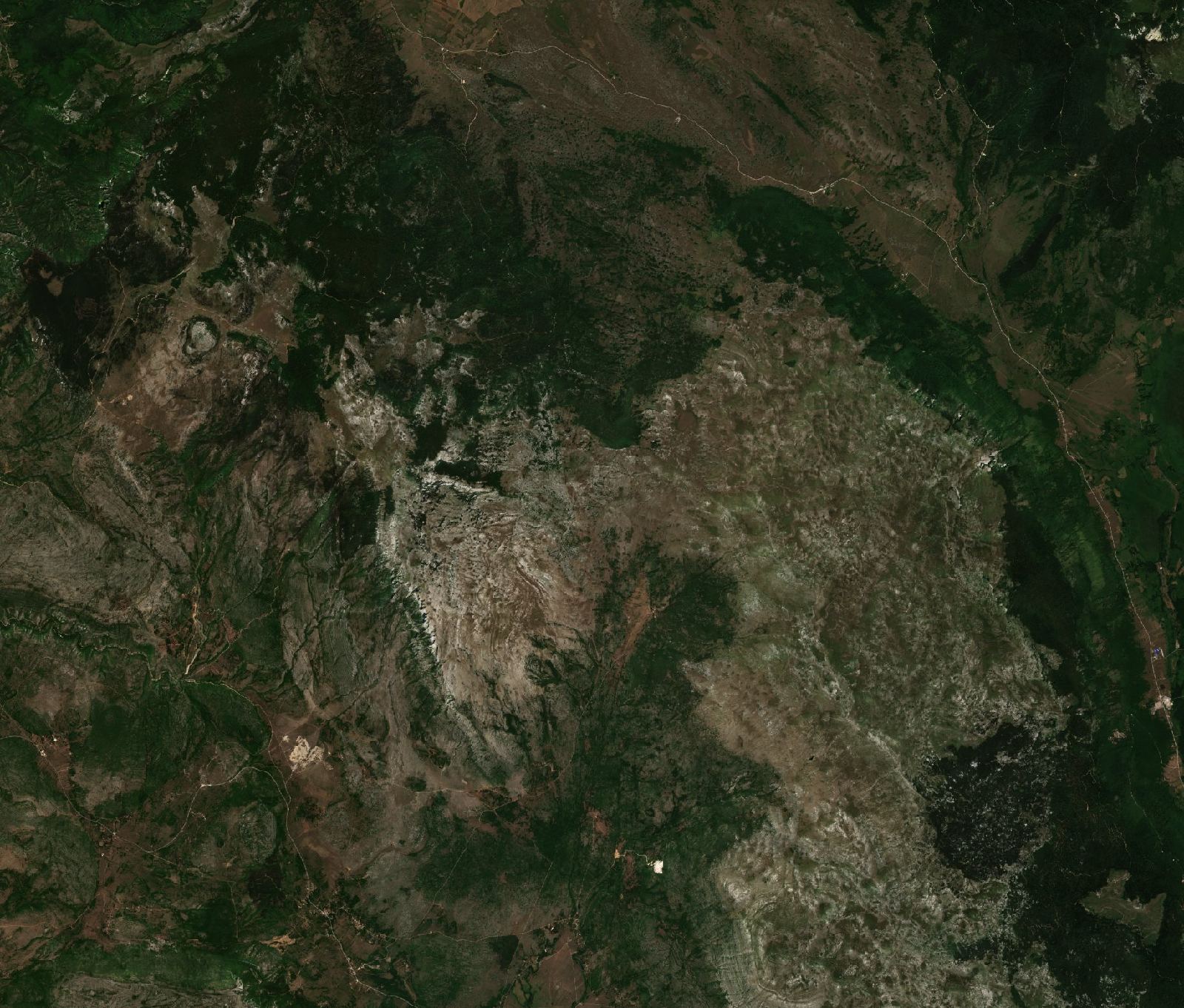 The area before the fire, July 30, 2026