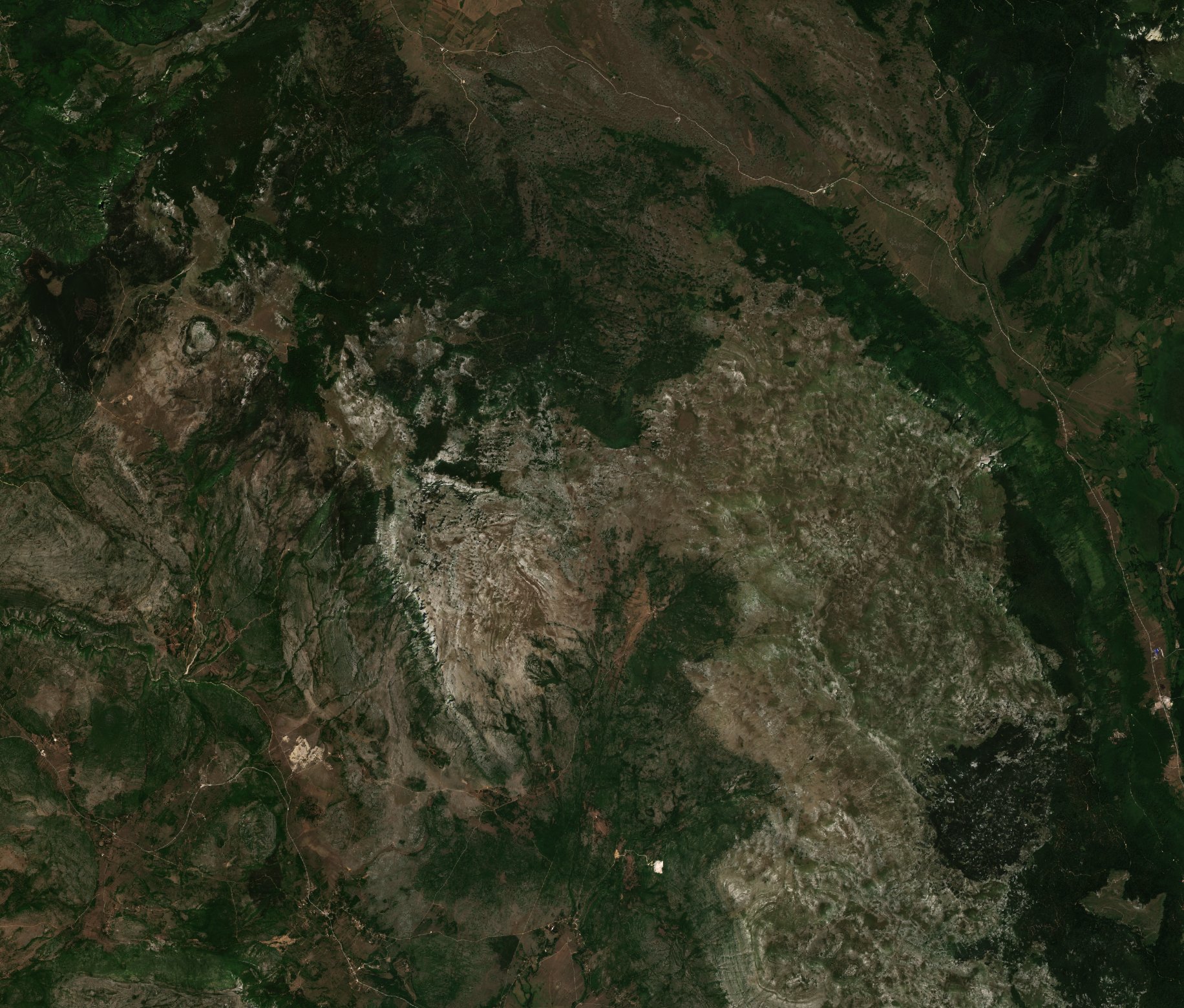 The area before the fire, July 30, 2026