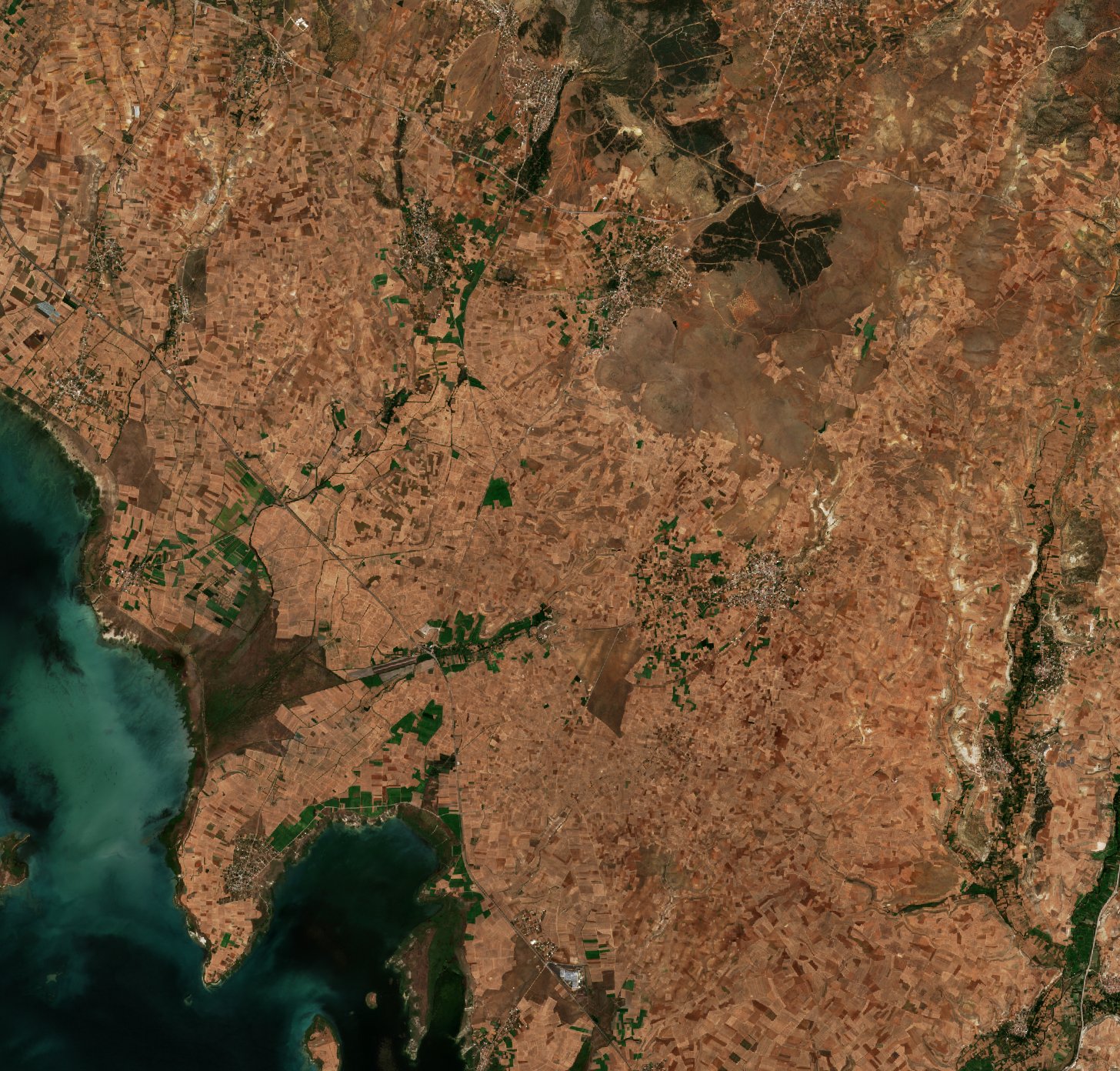 The area before the fire, August 20, 2026