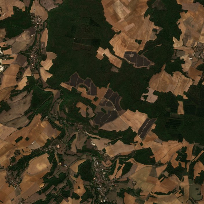 The area before the fire, September 15, 2026