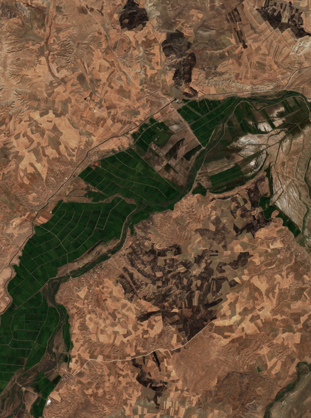 The area after the fire, September 12, 2026