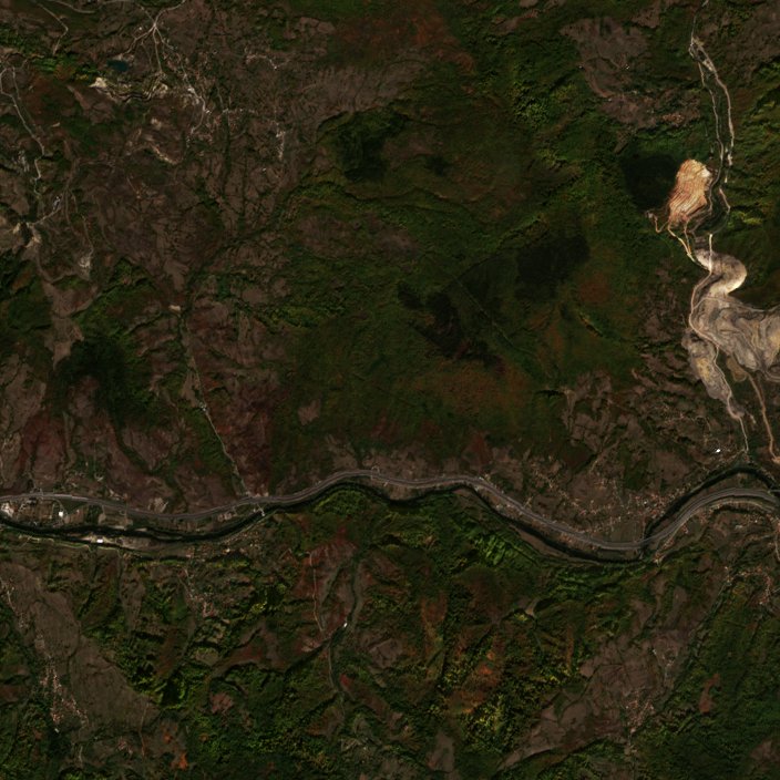 The area after the fire, October 17, 2026