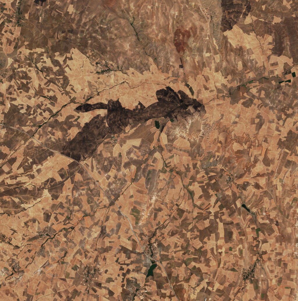 The area after the fire, August 23, 2026