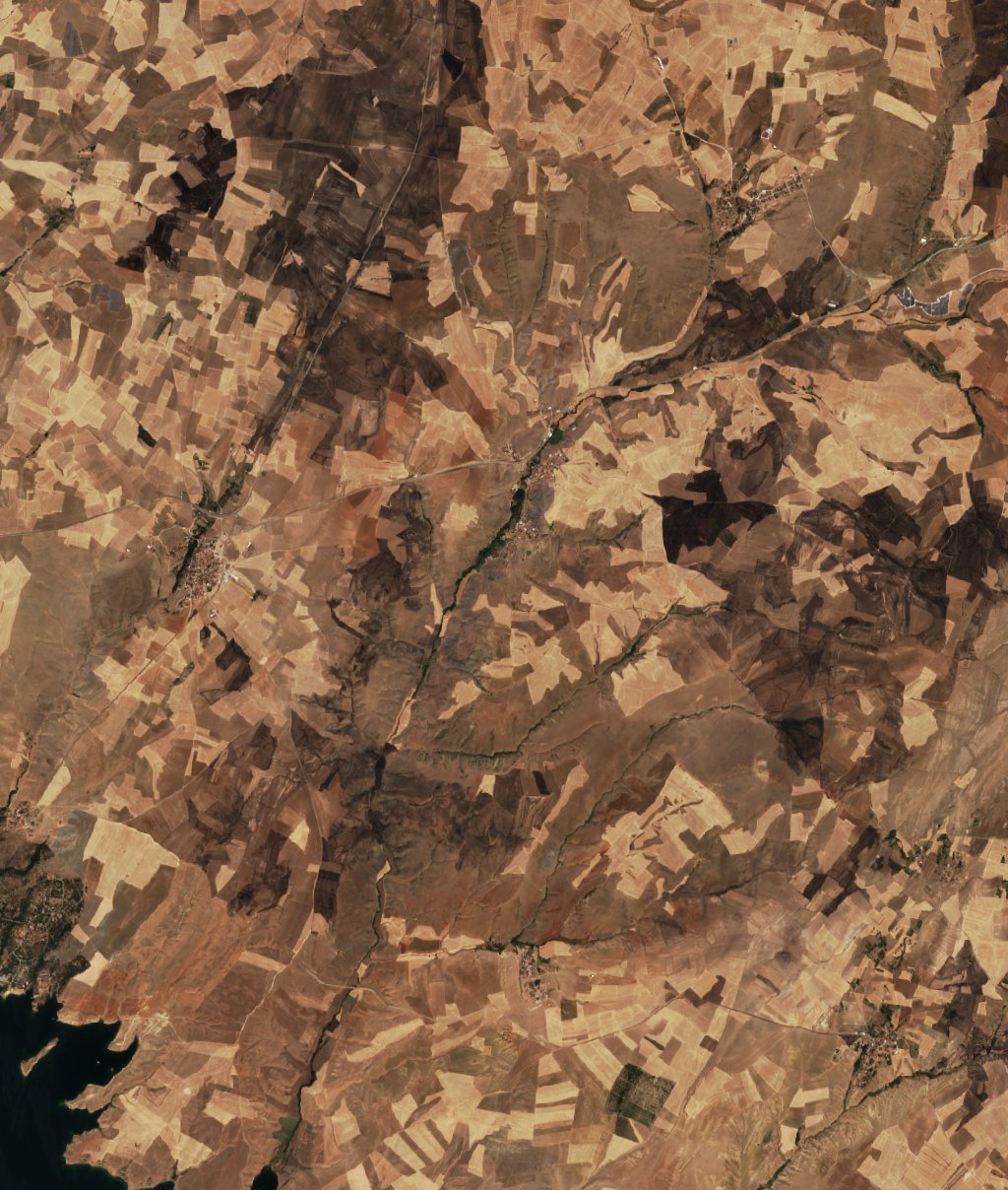 The area after the fire, September 12, 2026