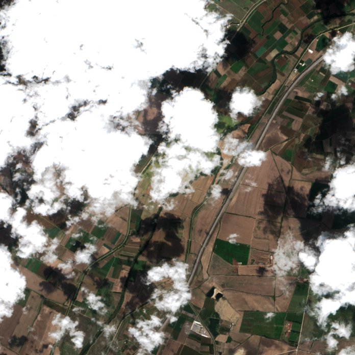 The area before the fire, October 5, 2026