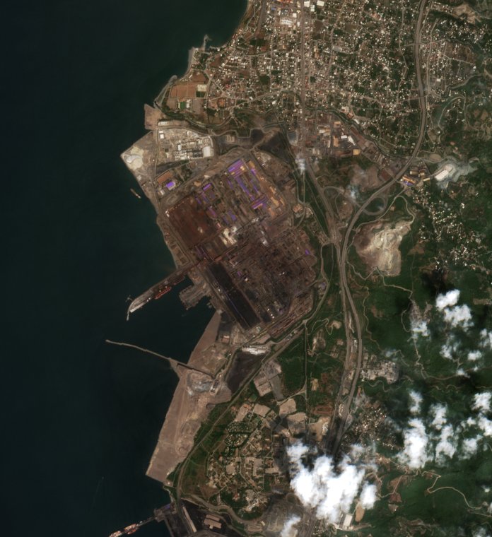 The area before the fire, August 22, 2026
