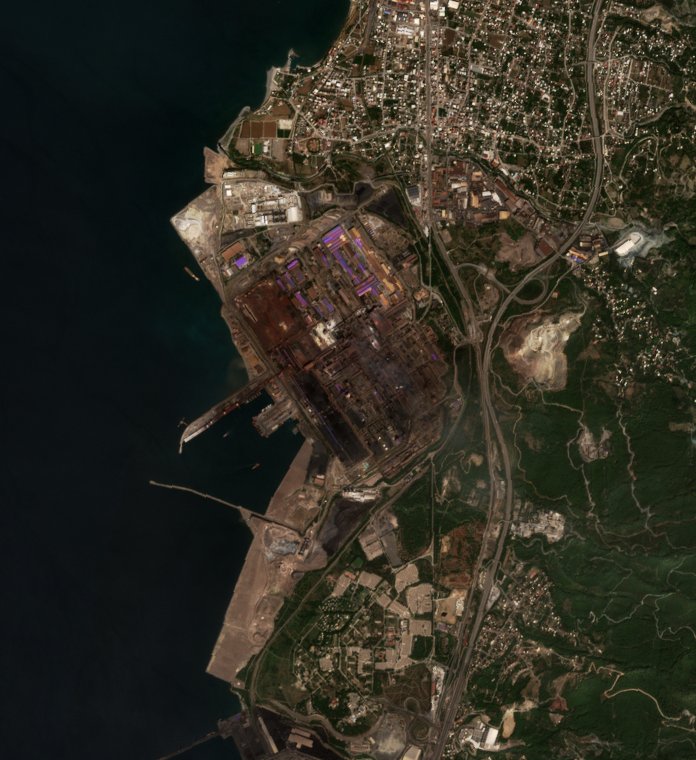 The area after the fire, September 11, 2026