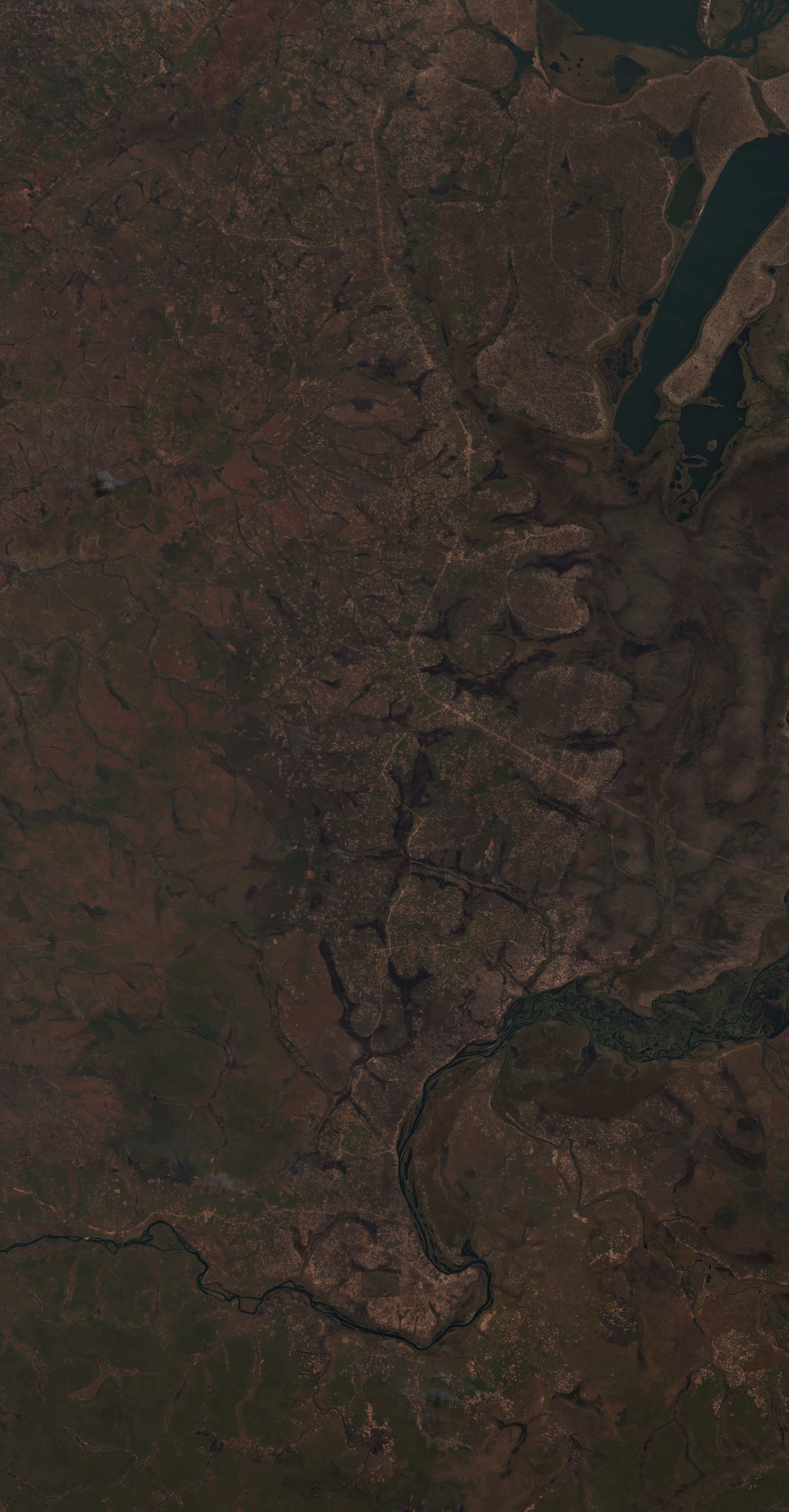 The area after the fire, August 21, 2026