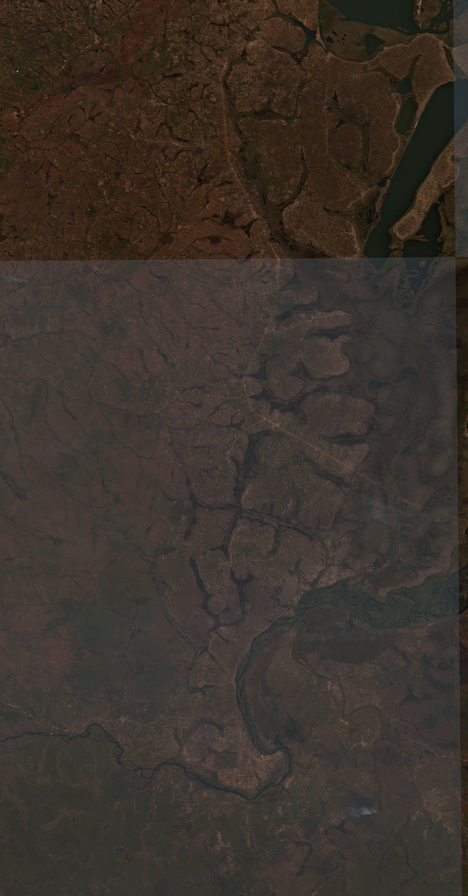 The area after the fire, August 26, 2026