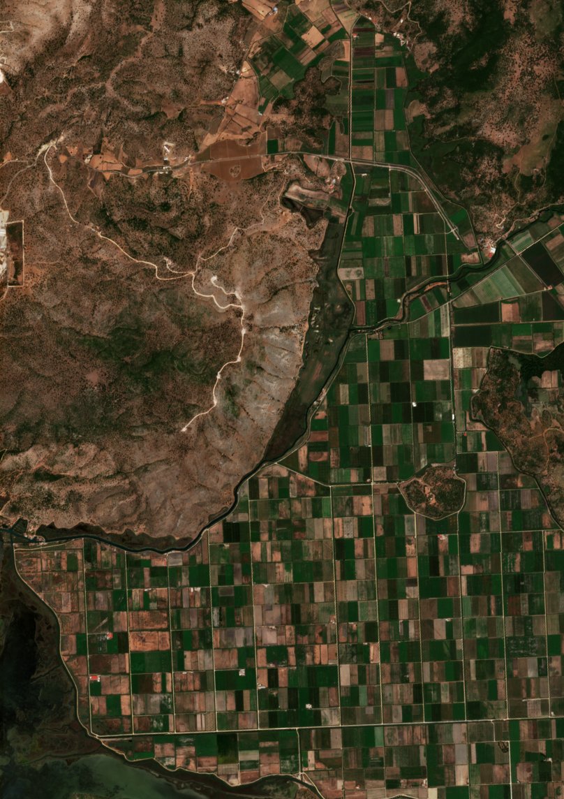 The area before the fire, August 22, 2026
