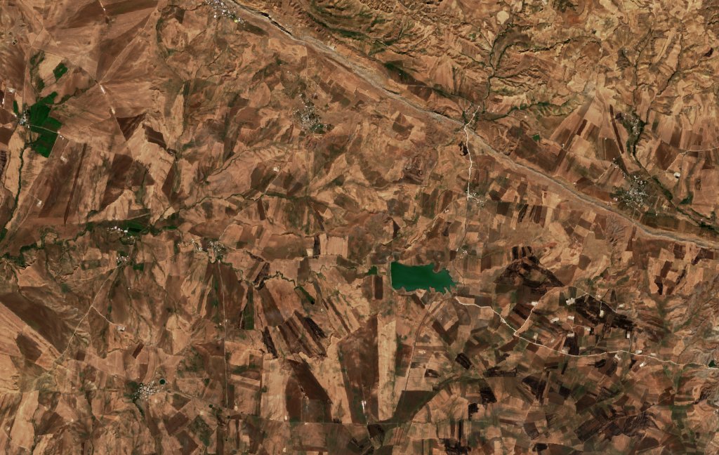 The area after the fire, October 10, 2026