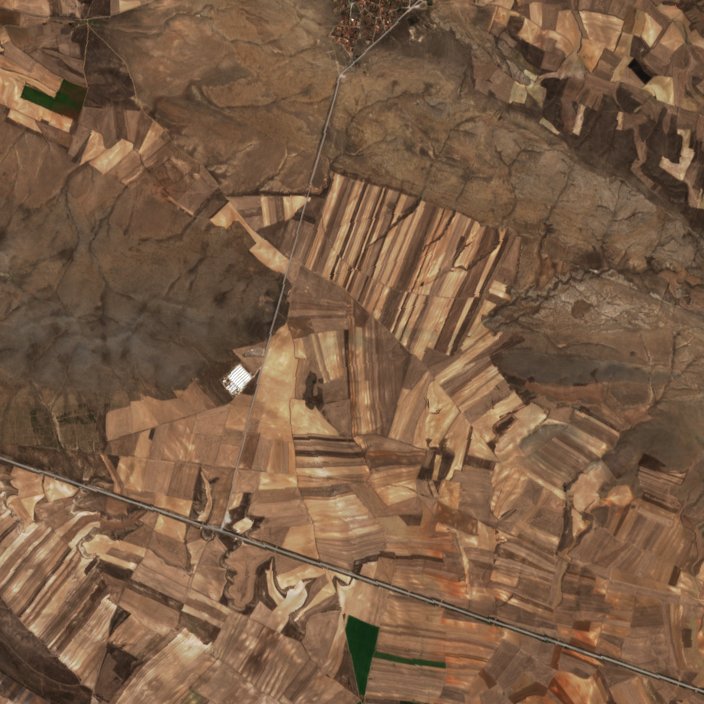 The area before the fire, October 5, 2026
