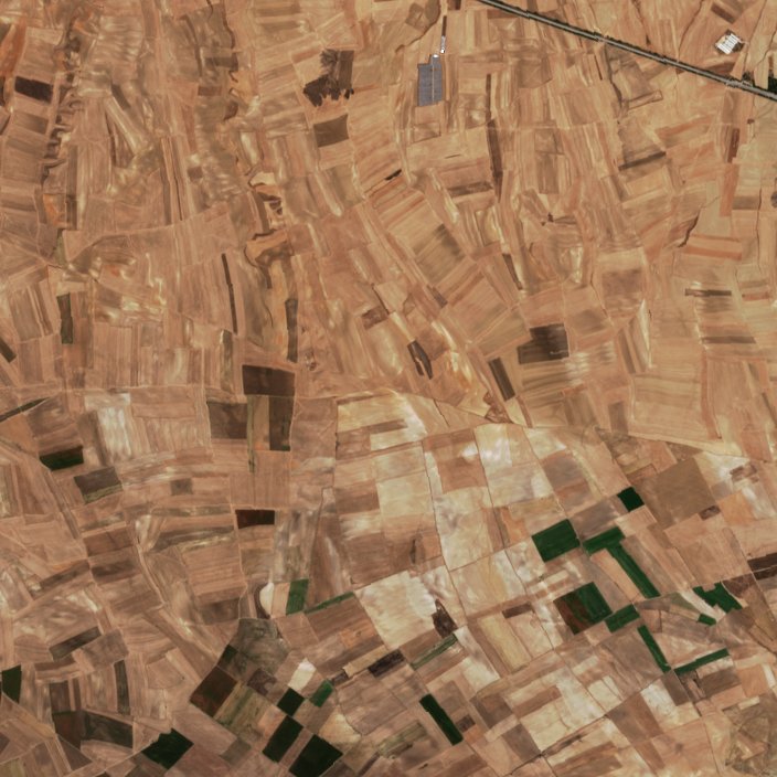 The area before the fire, October 5, 2026