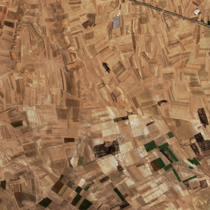 The area after the fire, October 10, 2026