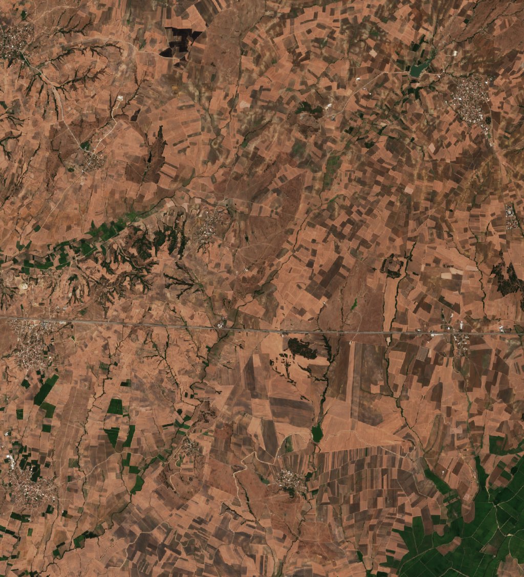 The area before the fire, September 1, 2026