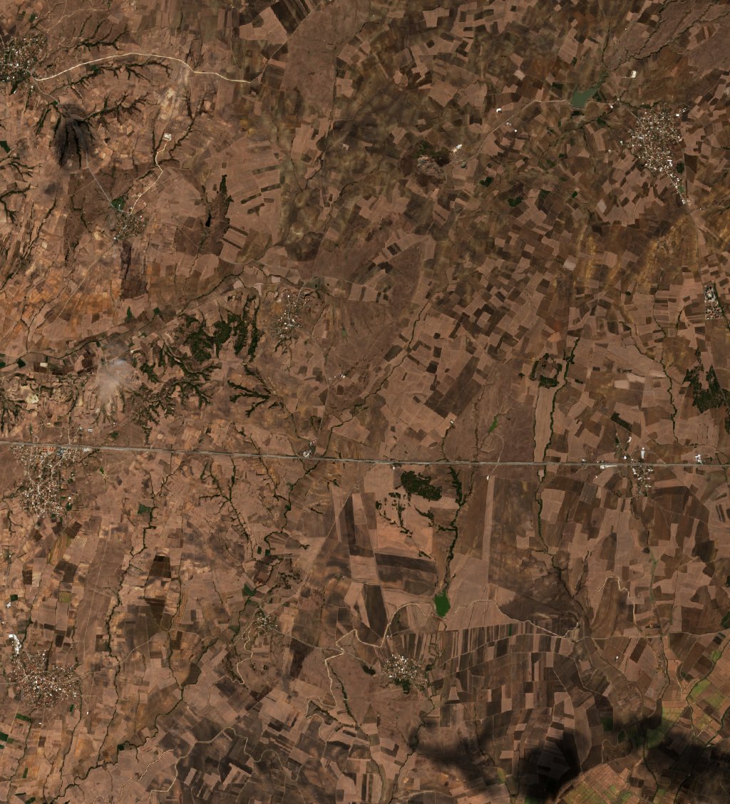 The area after the fire, October 15, 2026