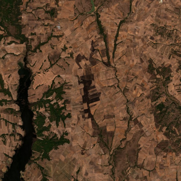 The area after the fire, October 15, 2026