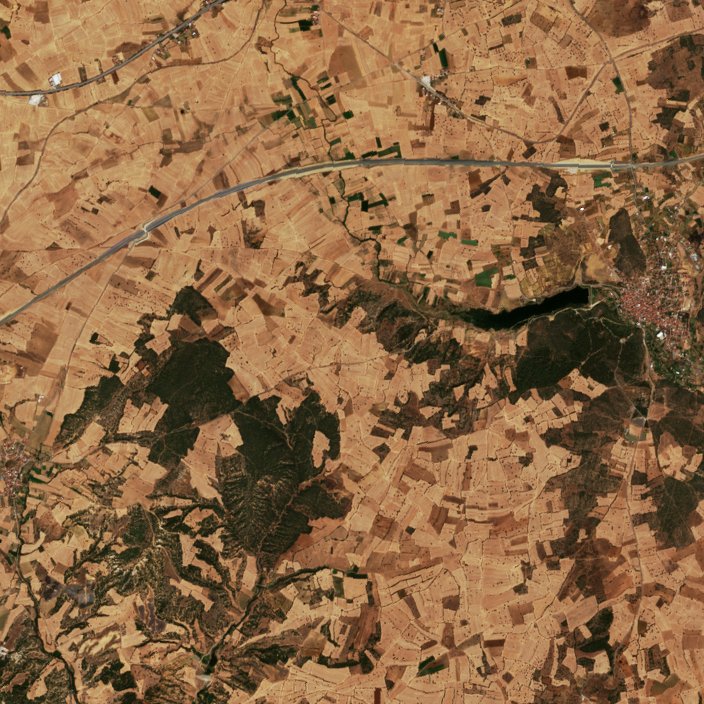 Sentinel-2 images