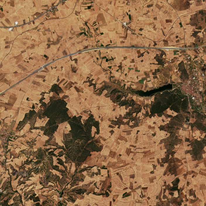 The area before the fire, September 12, 2026