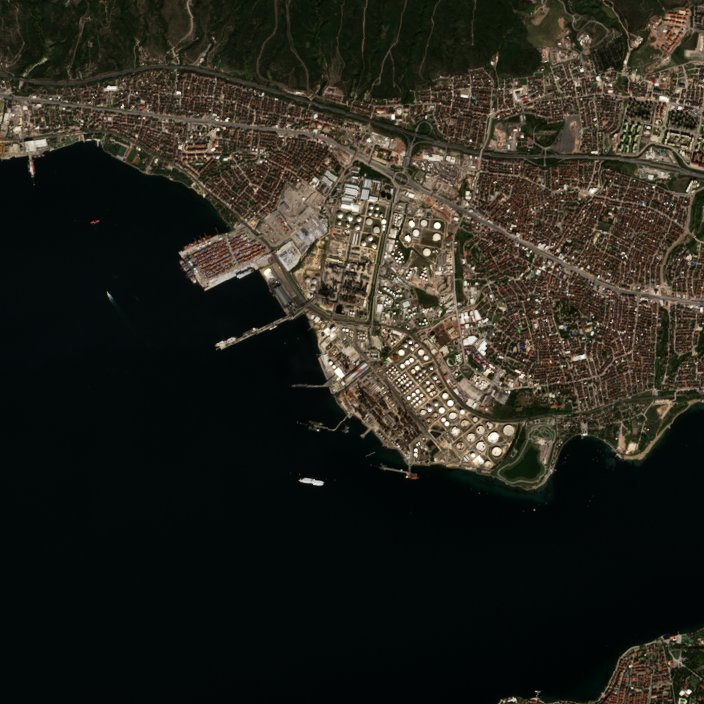 The area after the fire, October 10, 2026