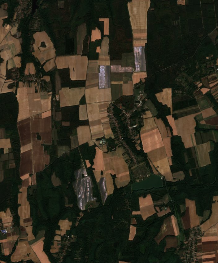The area after the fire, September 26, 2026