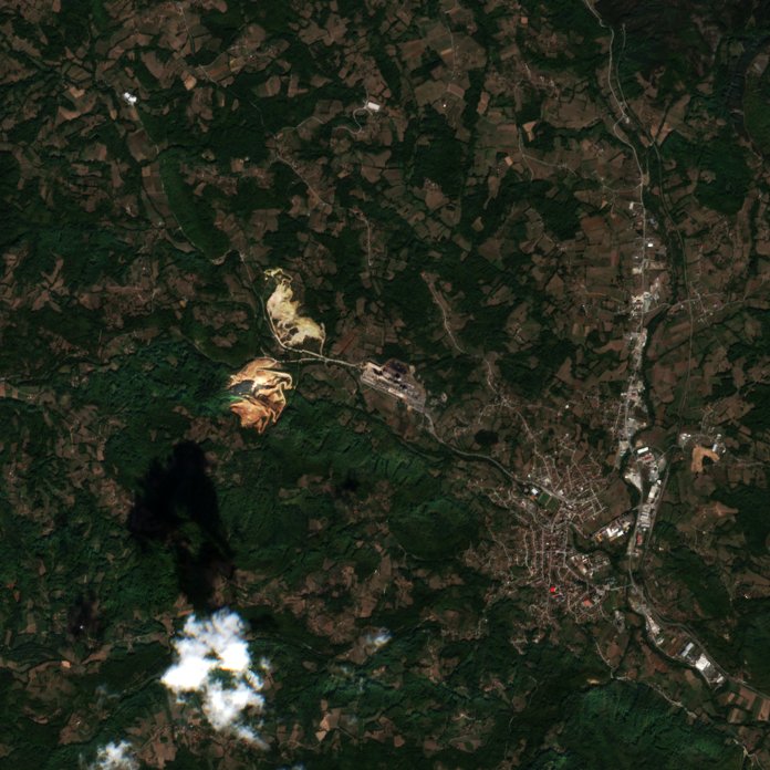 The area after the fire, September 17, 2026