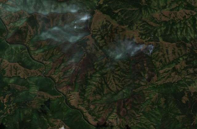 Satellite view near Kraljevo