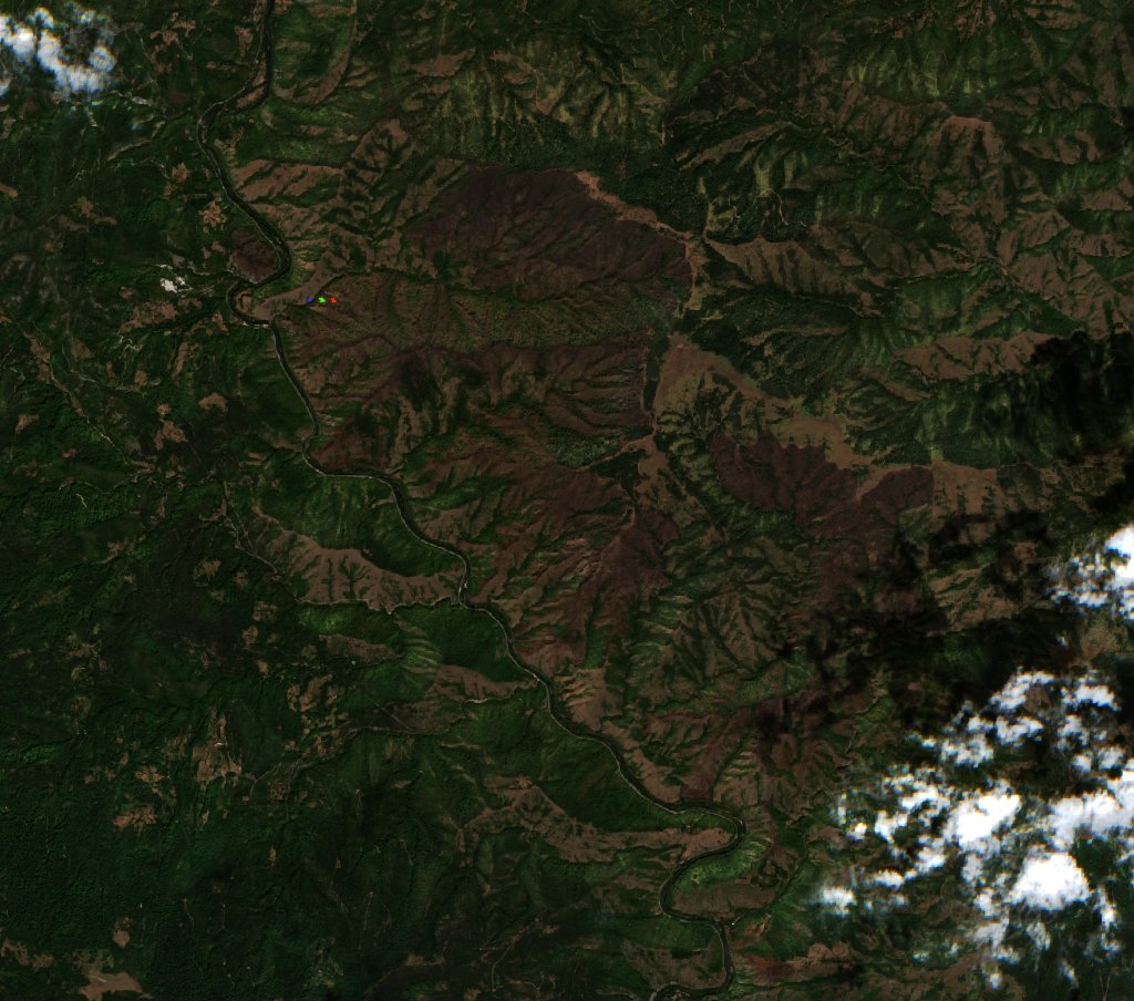 The area after the fire, September 2, 2026