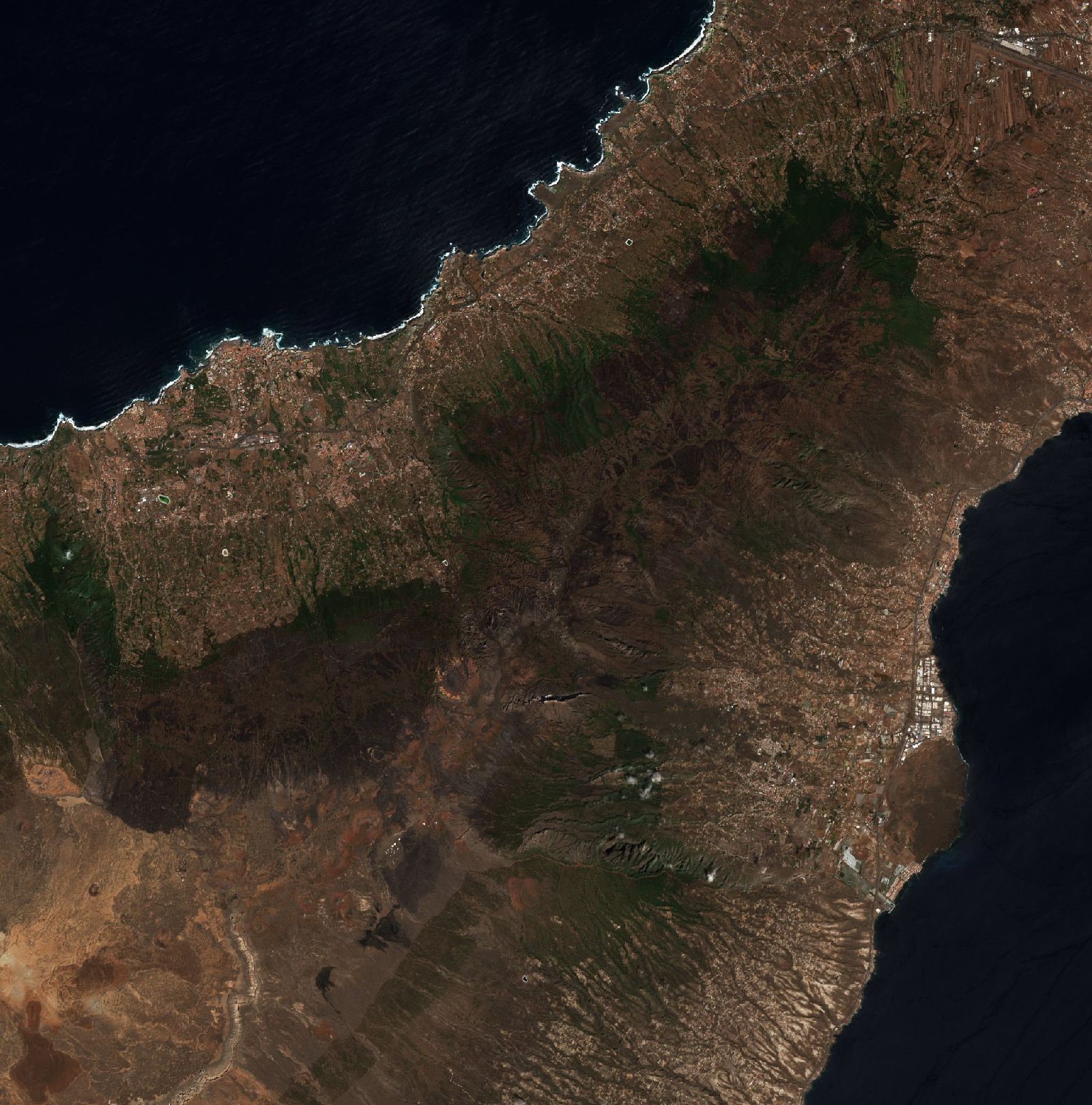 The area after the fire, September 7, 2023