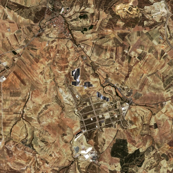 The area after the fire, October 14, 2026