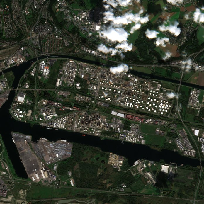 The area after the fire, October 14, 2026