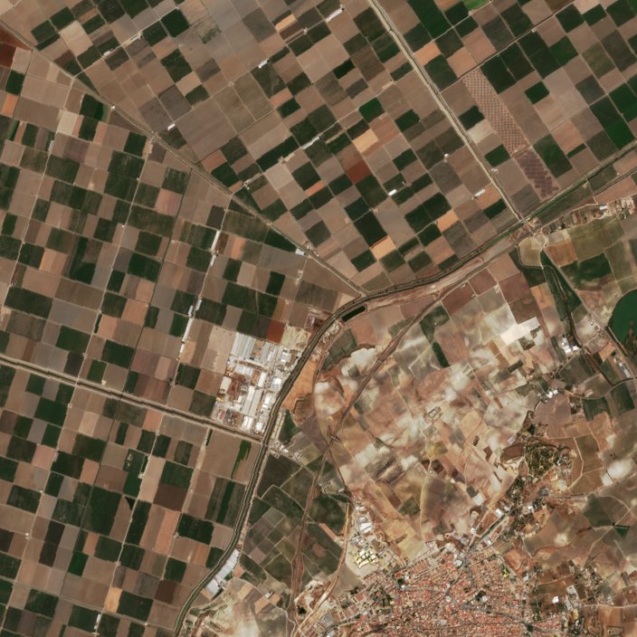 Sentinel-2 images