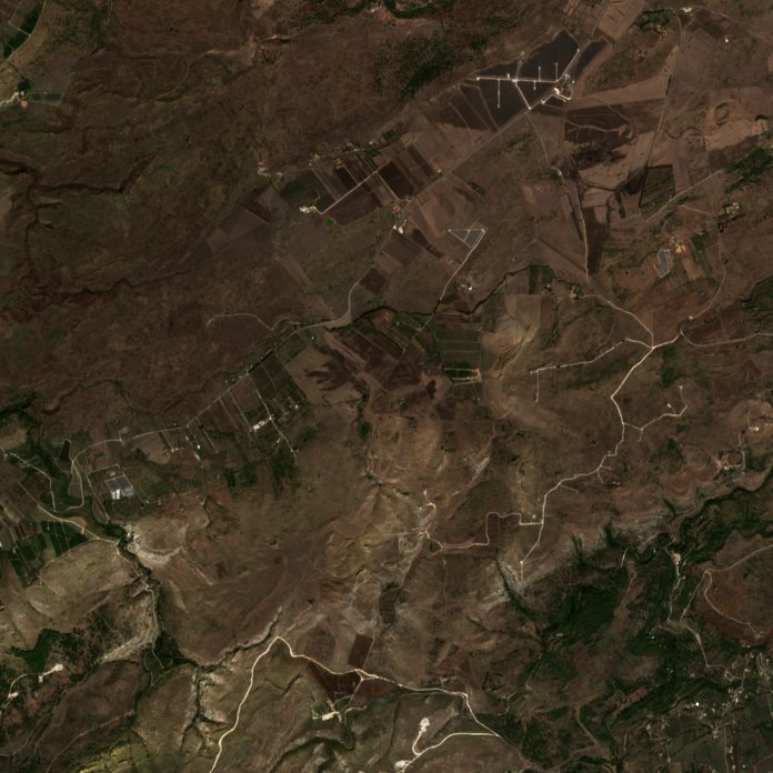 The area after the fire, October 8, 2026