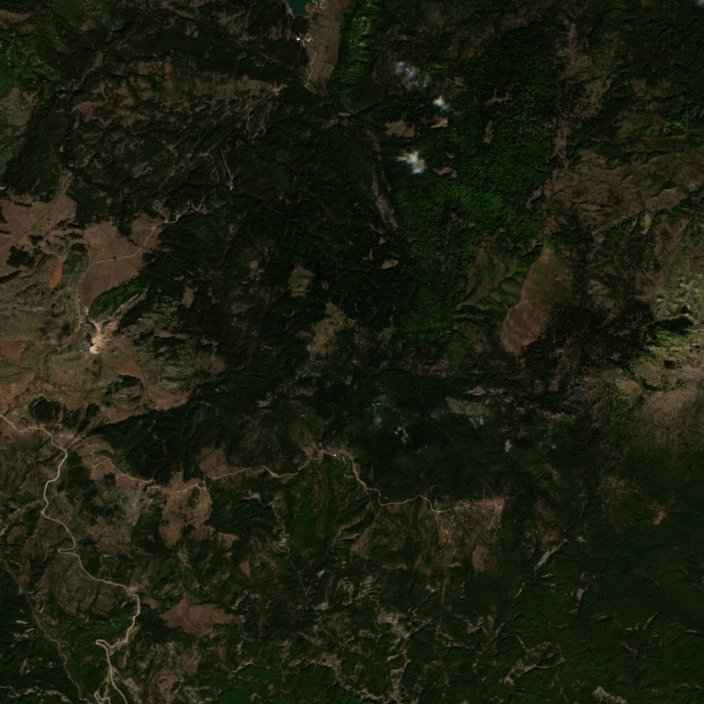 The area before the fire, October 2, 2026