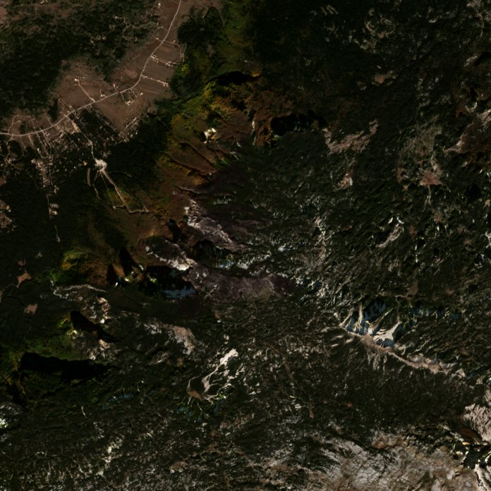The area after the fire, October 17, 2026