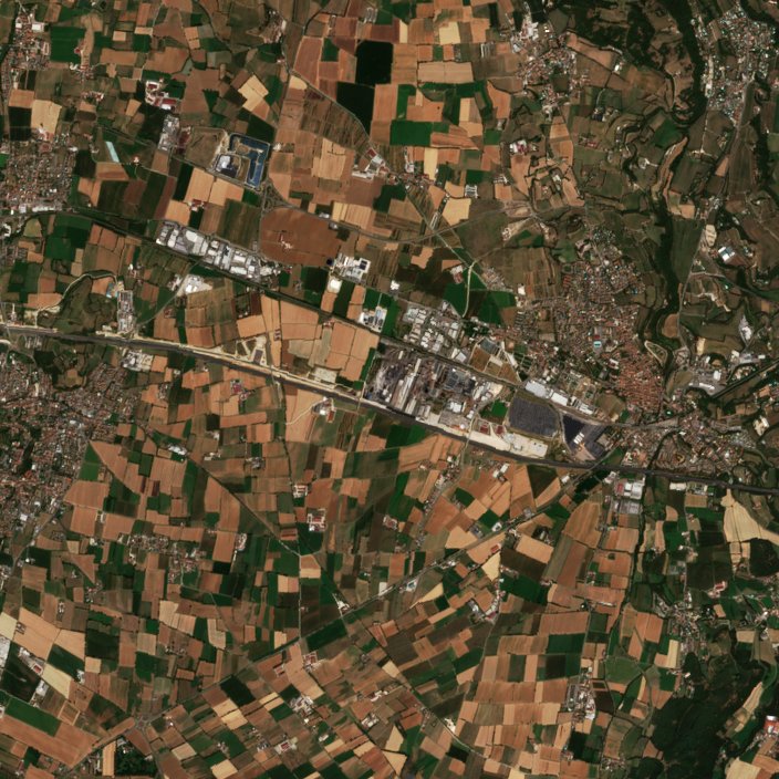 The area before the fire, August 15, 2026