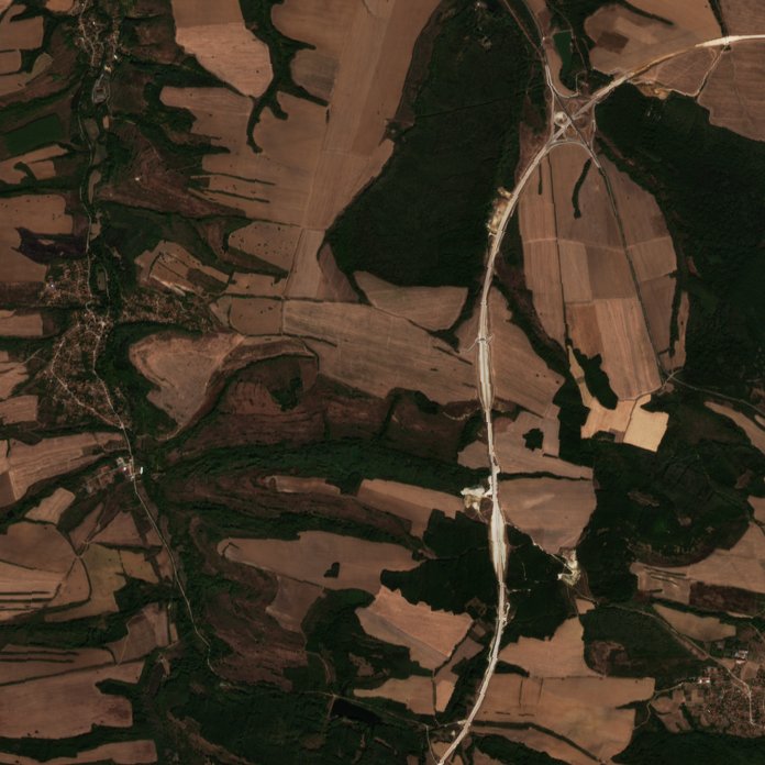The area before the fire, October 4, 2026